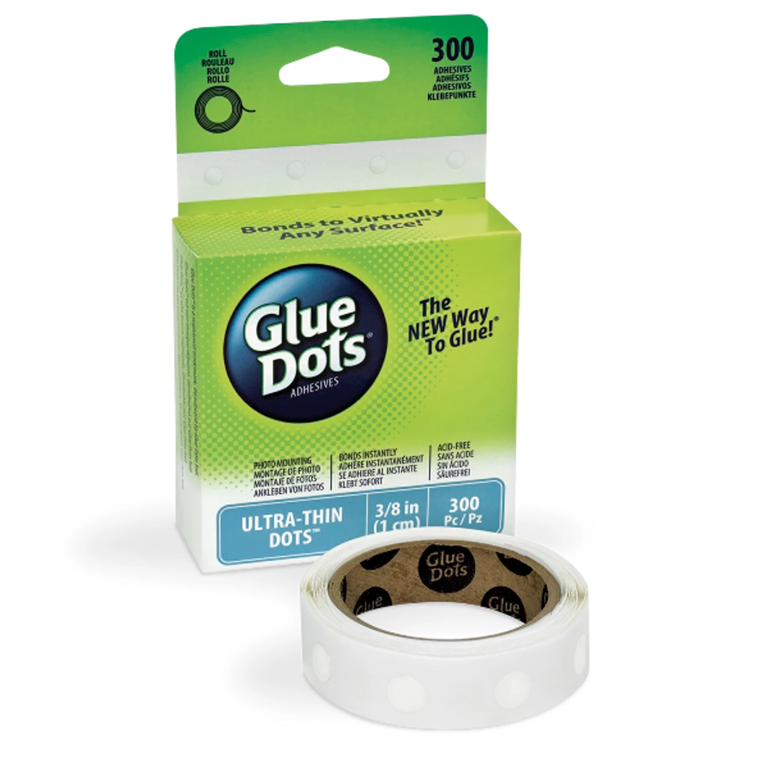 Ultra-Thin Original Glue Dots (Roll Of 300) 1 Ultra-Thin Original Glue Dots (Roll Of 300)