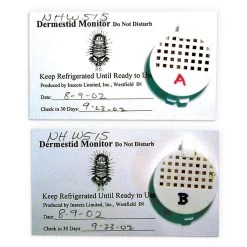 Dermestid Monitors For Larvae