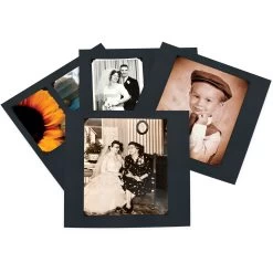 12 X 12" Unpunched Mounting Pages (50-Pack)