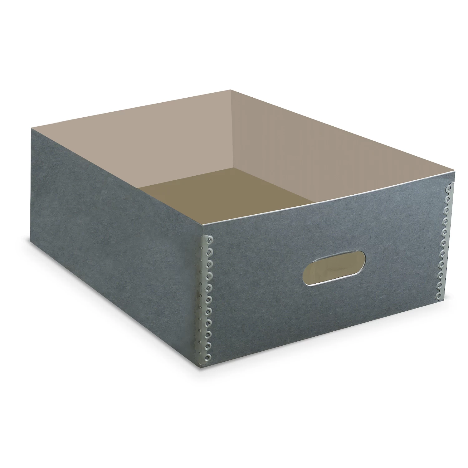 Gaylord Archival® Blue/Grey Barrier Board Tray 1 Gaylord Archival® Blue/Grey Barrier Board Tray