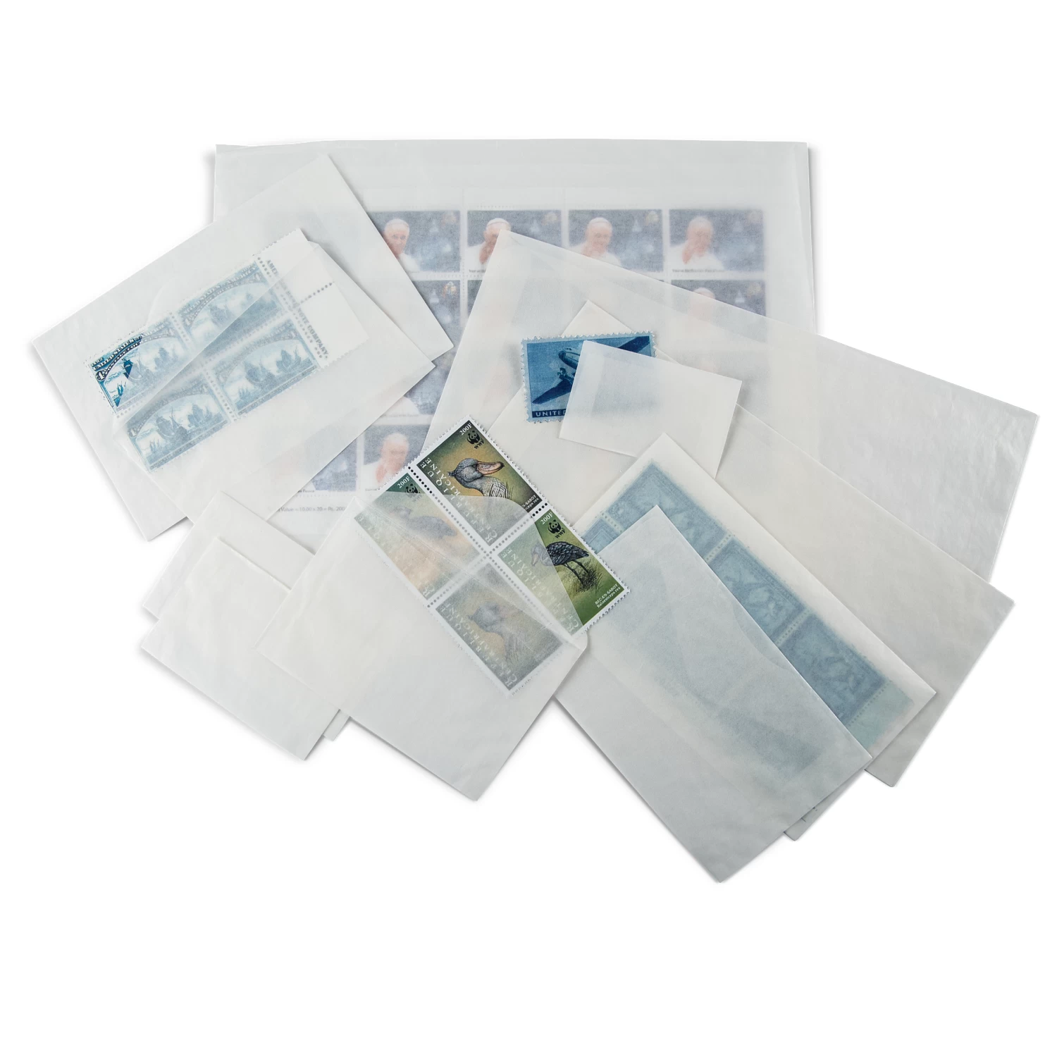 Glassine Stamp Envelopes (100-Pack) 1 Glassine Stamp Envelopes (100-Pack)
