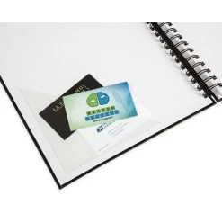 4 Mil Polypropylene Self-Adhesive Corner Pockets (100-Pack)