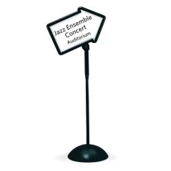 Safco® Write Way® Indoor Double-Sided Directional Arrow Message Board Stand