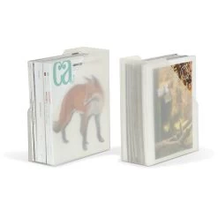 Gaylord Archival® Syracuse Clear Polypropylene Full Open Back Shelf File