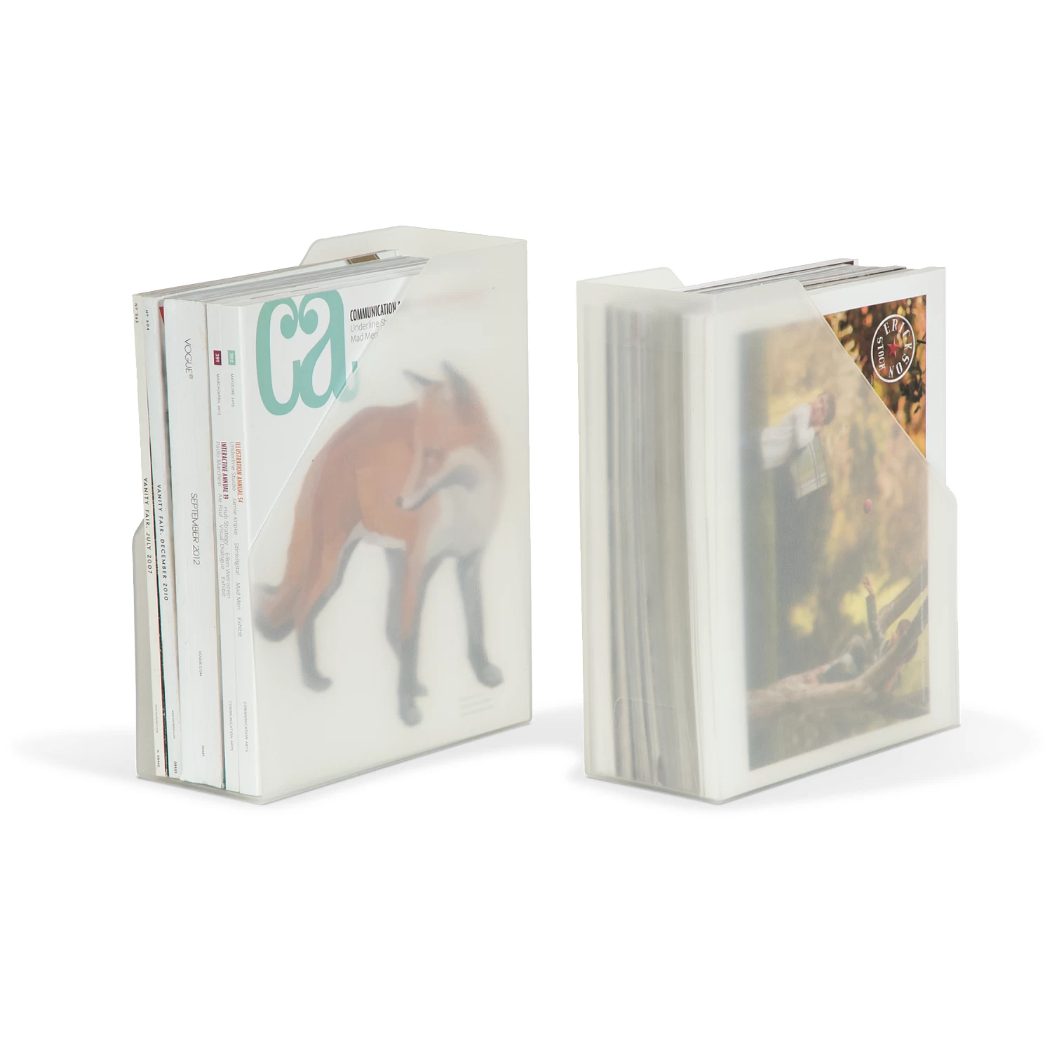 Gaylord Archival® Syracuse Clear Polypropylene Full Open Back Shelf File 1 Gaylord Archival® Syracuse Clear Polypropylene Full Open Back Shelf File