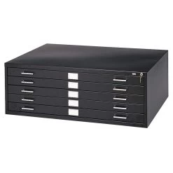 Safco® Horizontal 5-Drawer Flat File For 24 X 36" Sheets