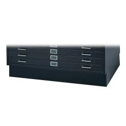 Safco® 6" Base For Horizontal 5-Drawer Flat Files For 24 X 36" Sheets
