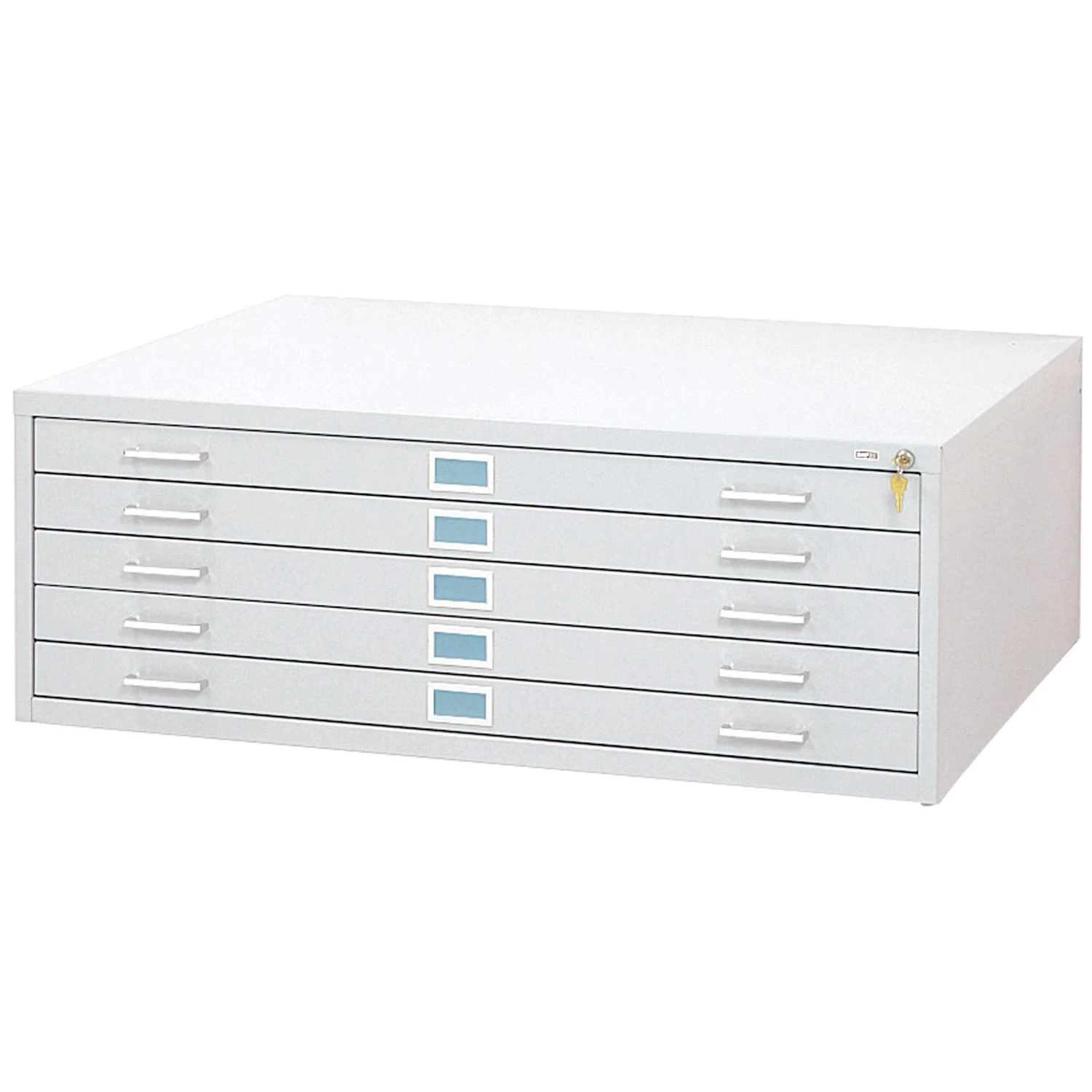 Safco® Horizontal 5-Drawer Flat File For 36 X 48" Sheets 1 Safco® Horizontal 5-Drawer Flat File For 36 X 48" Sheets