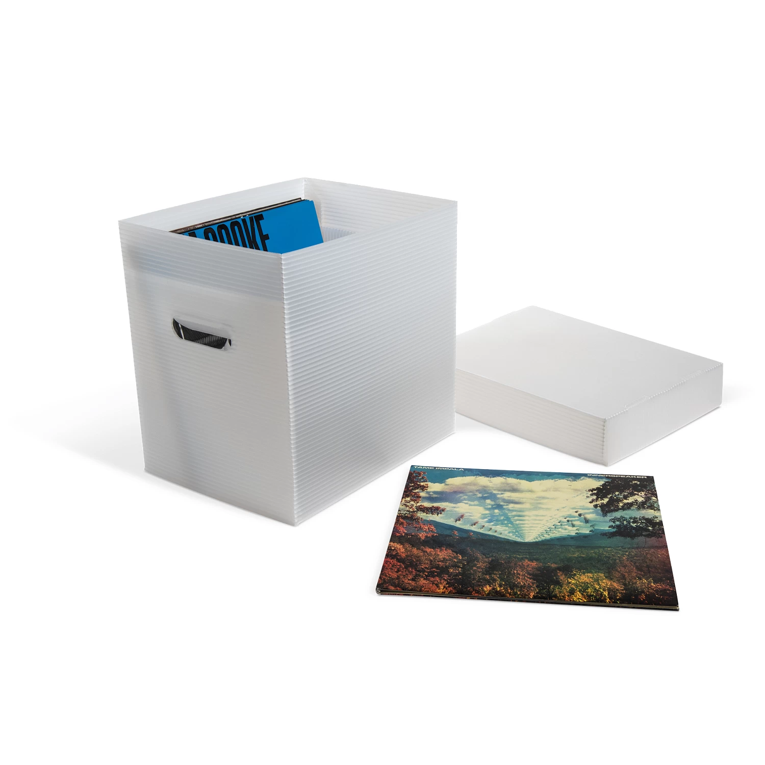 Gaylord Archival® Corrugated Polypropylene Record Album Box 1 Gaylord Archival® Corrugated Polypropylene Record Album Box