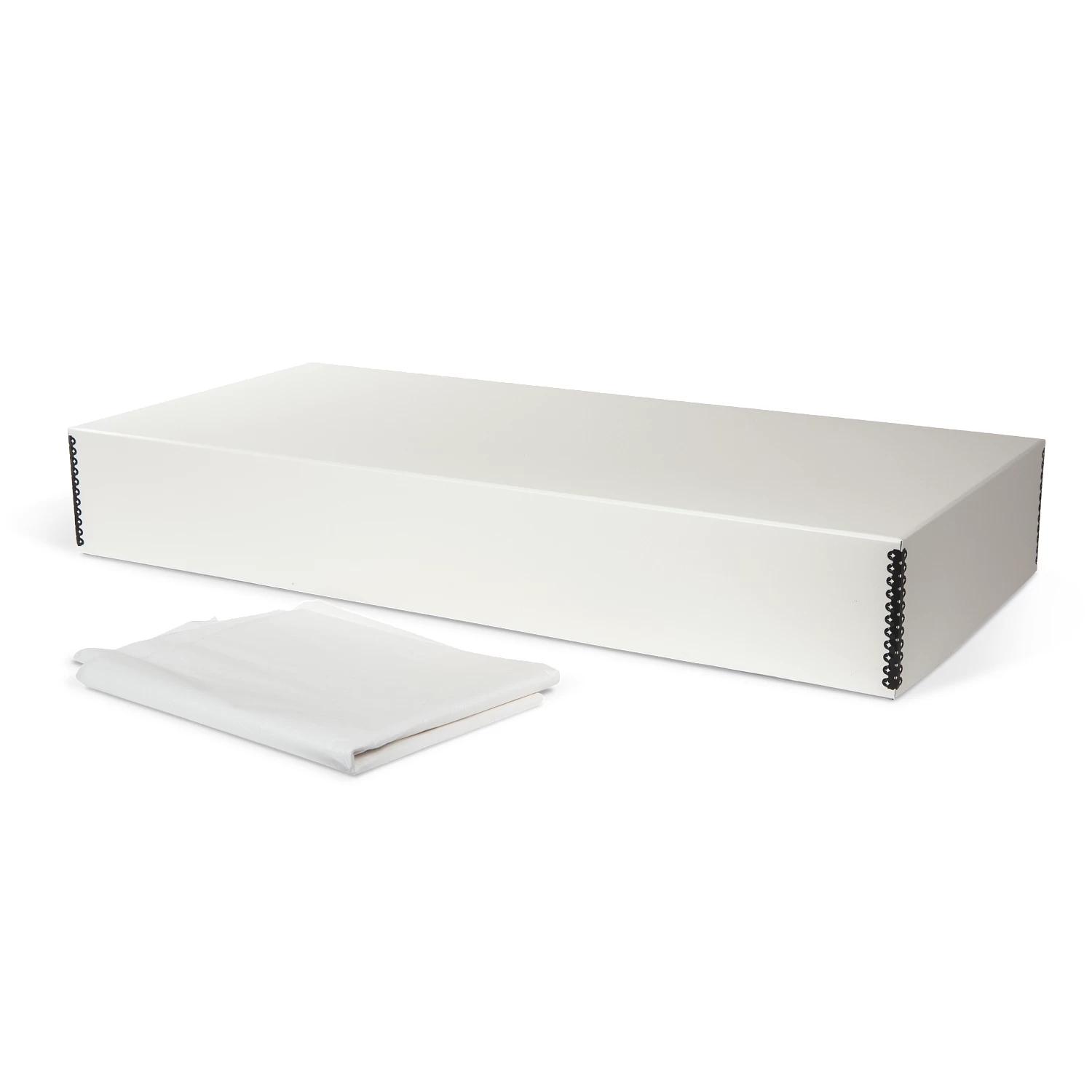 Gaylord Archival® White Barrier Board Textile Box With Tissue 3 Gaylord Archival® White Barrier Board Textile Box With Tissue - Image 3