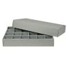 Gaylord Archival® E-flute Board Lid 24-Capacity Multi-Divider Box