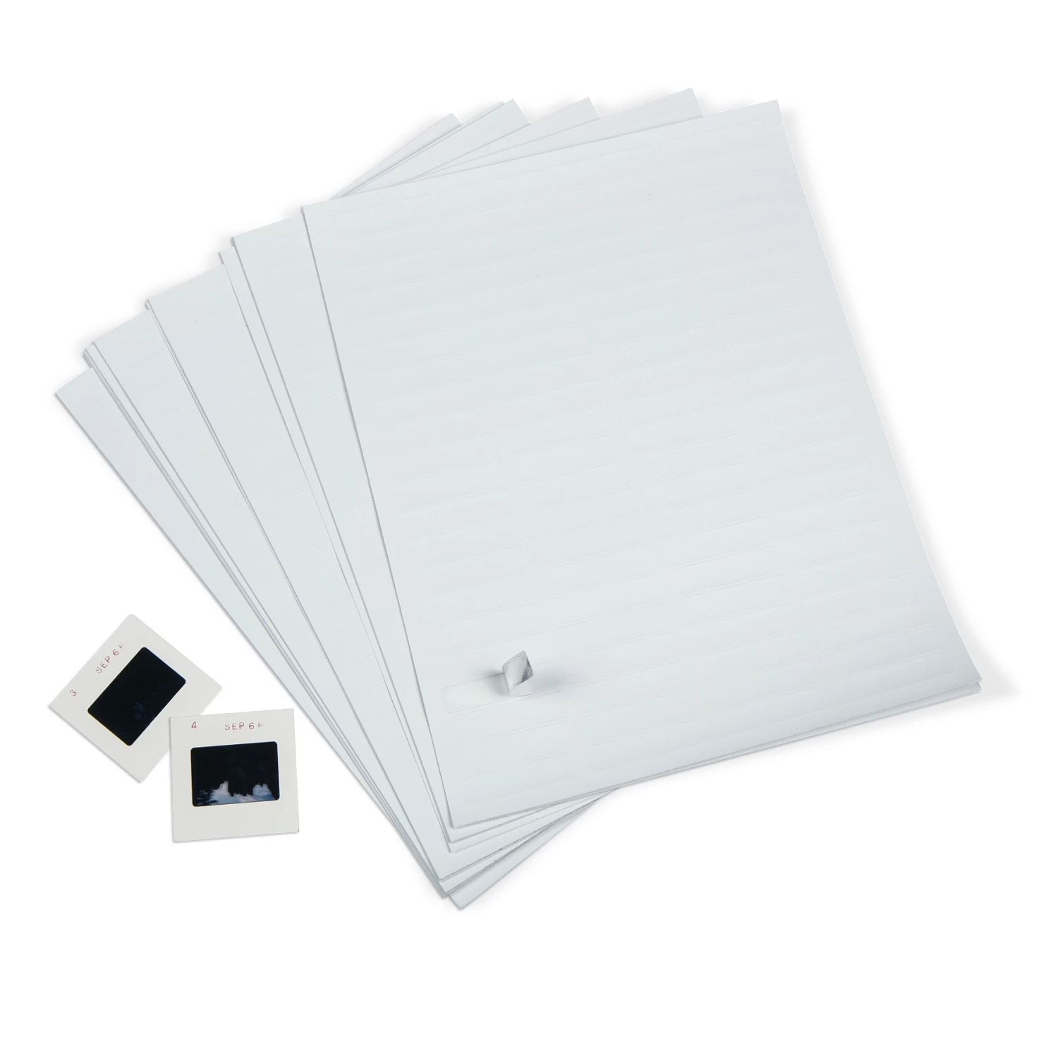 Foil-Back Laser/Inkjet 35mm Slide Labels (2,520-Pack) 1 Foil-Back Laser/Inkjet 35mm Slide Labels (2,520-Pack)