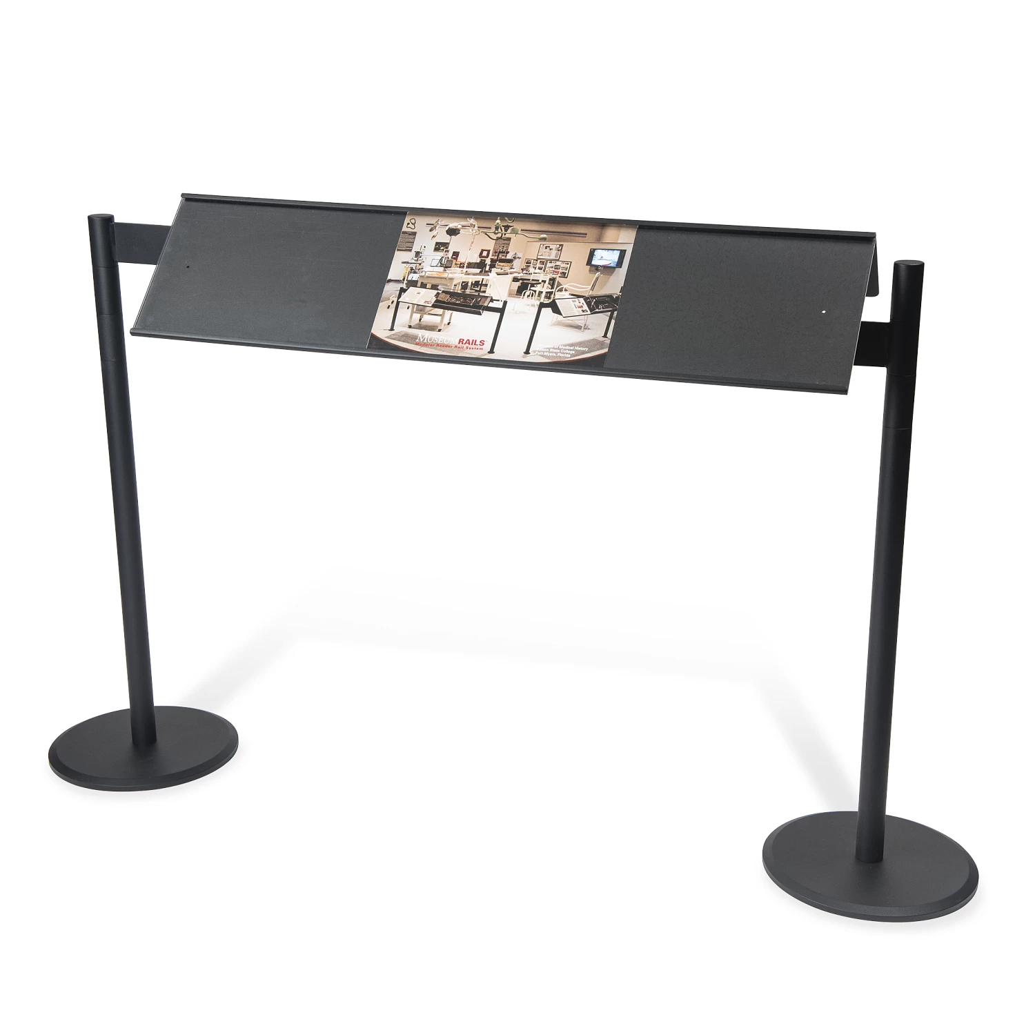 MuseumRails Modular Reader Rail Starter Unit 3 MuseumRails Modular Reader Rail Starter Unit - Image 3