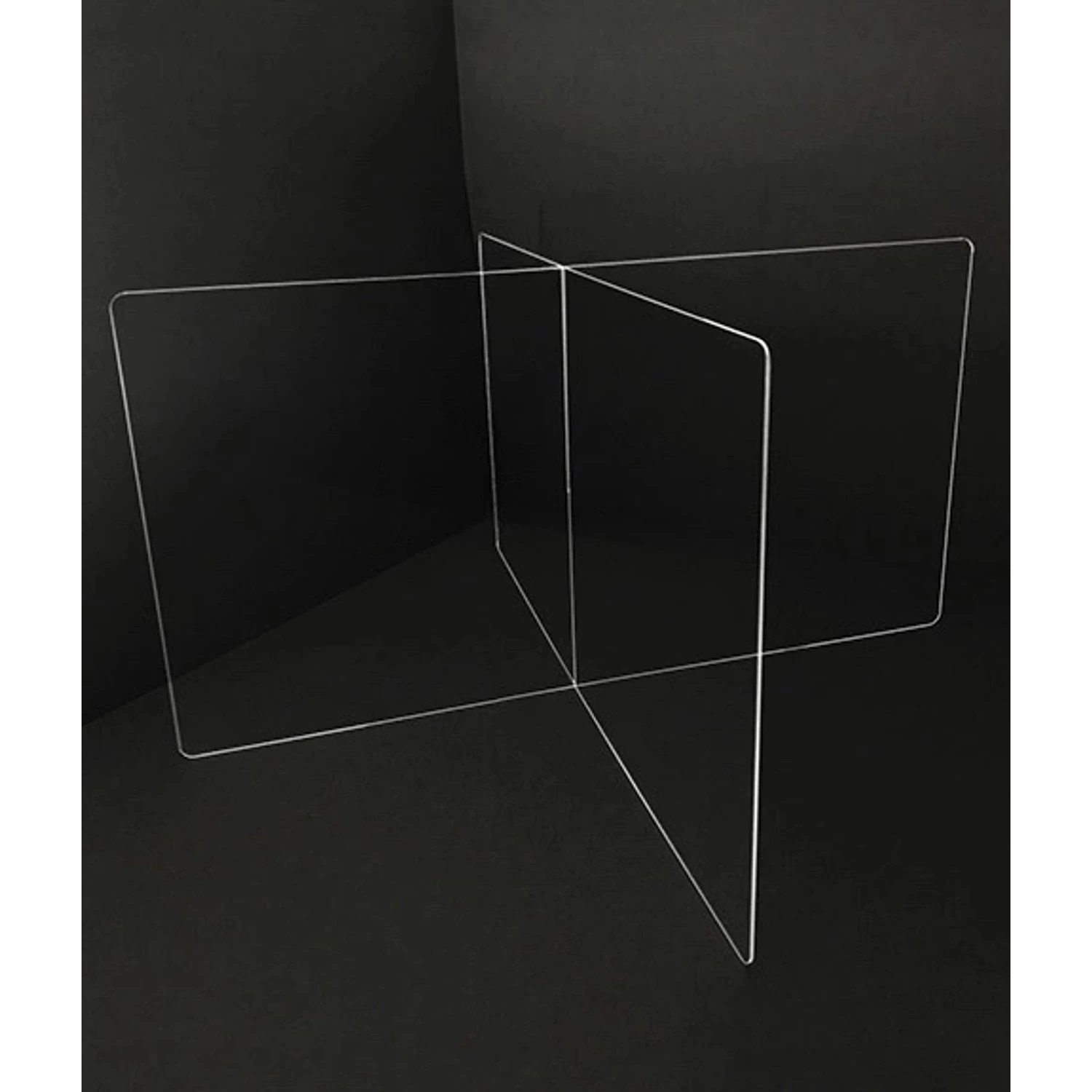 Acrylic X Table Divider 2 Acrylic X Table Divider - Image 2