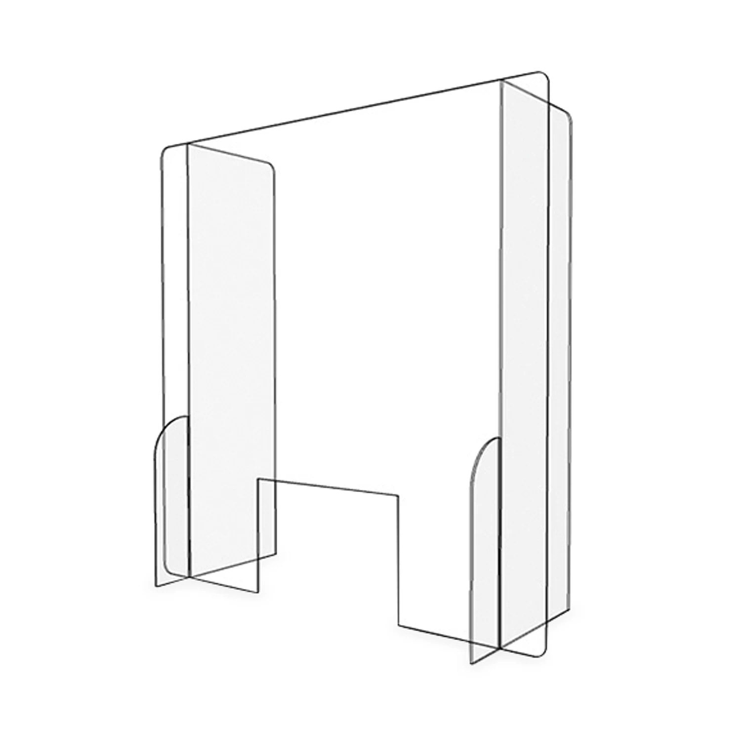 Acrylic Paneled Protective Guard 2 Acrylic Paneled Protective Guard - Image 2