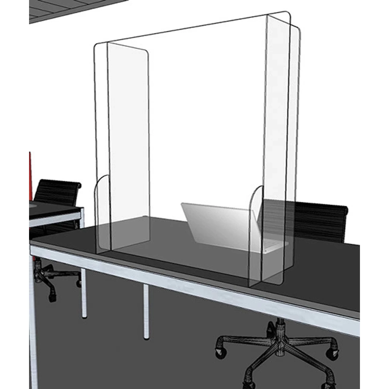 Acrylic Paneled Protective Guard 3 Acrylic Paneled Protective Guard - Image 3