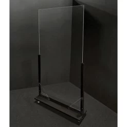 Mobile Freestanding Acrylic Divider -Storage protective equipment 65 205a
