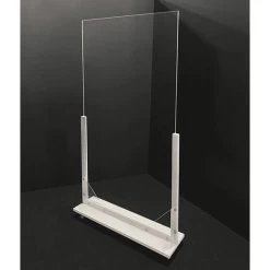 Mobile Freestanding Acrylic Divider -Storage protective equipment 65 205c