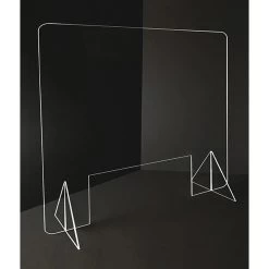 Extra-Large Freestanding Acrylic Shield 5 Extra-Large Freestanding Acrylic Shield -Storage protective equipment 65 206a