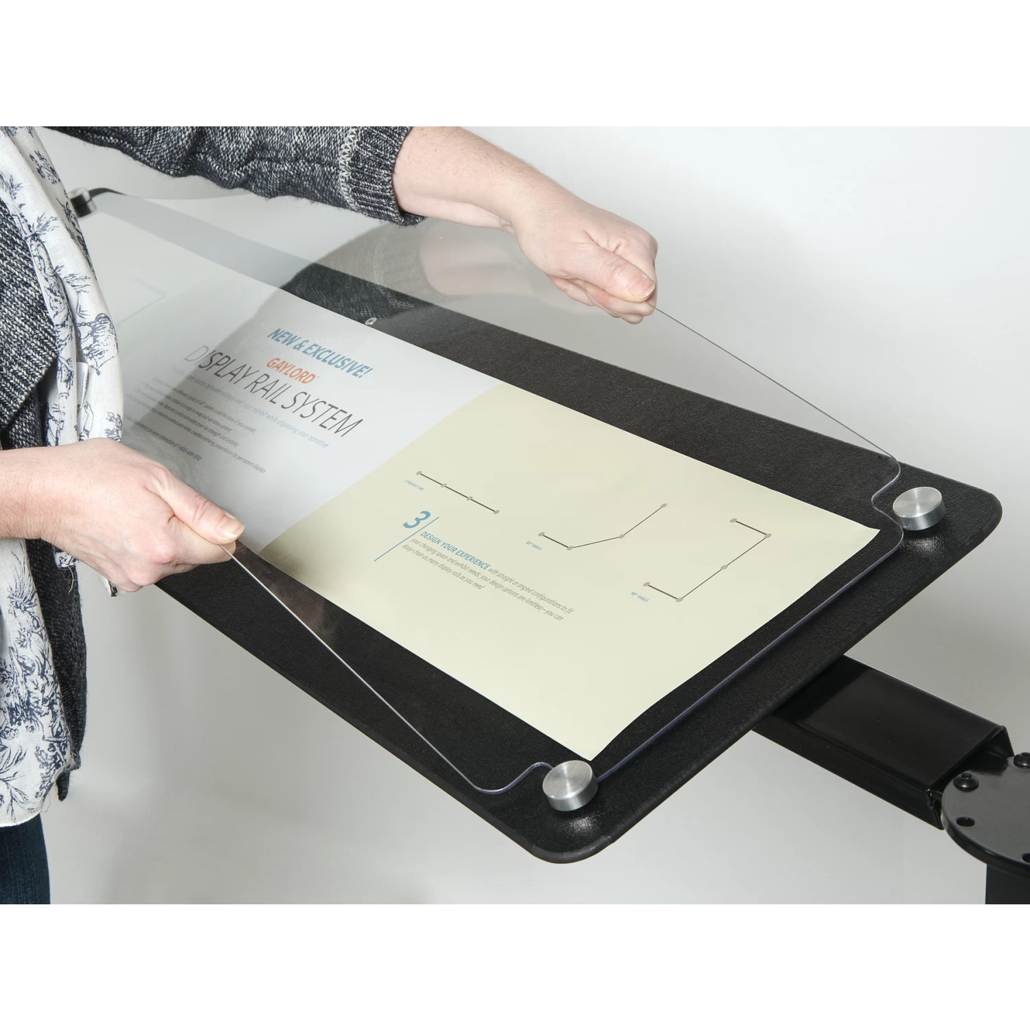 Gaylord Archival® Front-Loading Display Panel 2 Gaylord Archival® Front-Loading Display Panel - Image 2