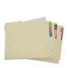 Gaylord Archival® Reinforced End Tab Legal Size File Folders (100-Pack)