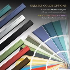 Gaylord Archival® AXS™ Showcase System 19 Gaylord Archival® AXS™ Showcase System -Storage protective equipment AXS ExtrusionColors