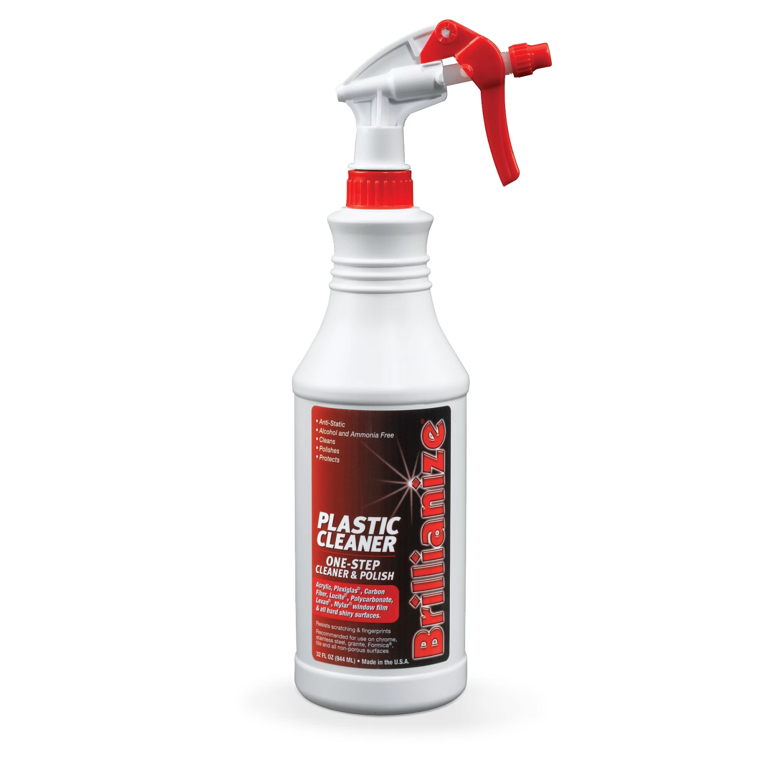 Brillianize® 32 Oz. Acrylic & Glass Cleaner & Polish 1 Brillianize® 32 Oz. Acrylic & Glass Cleaner & Polish