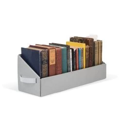 Gaylord Archival® Blue B-flute Book Tray With Handles