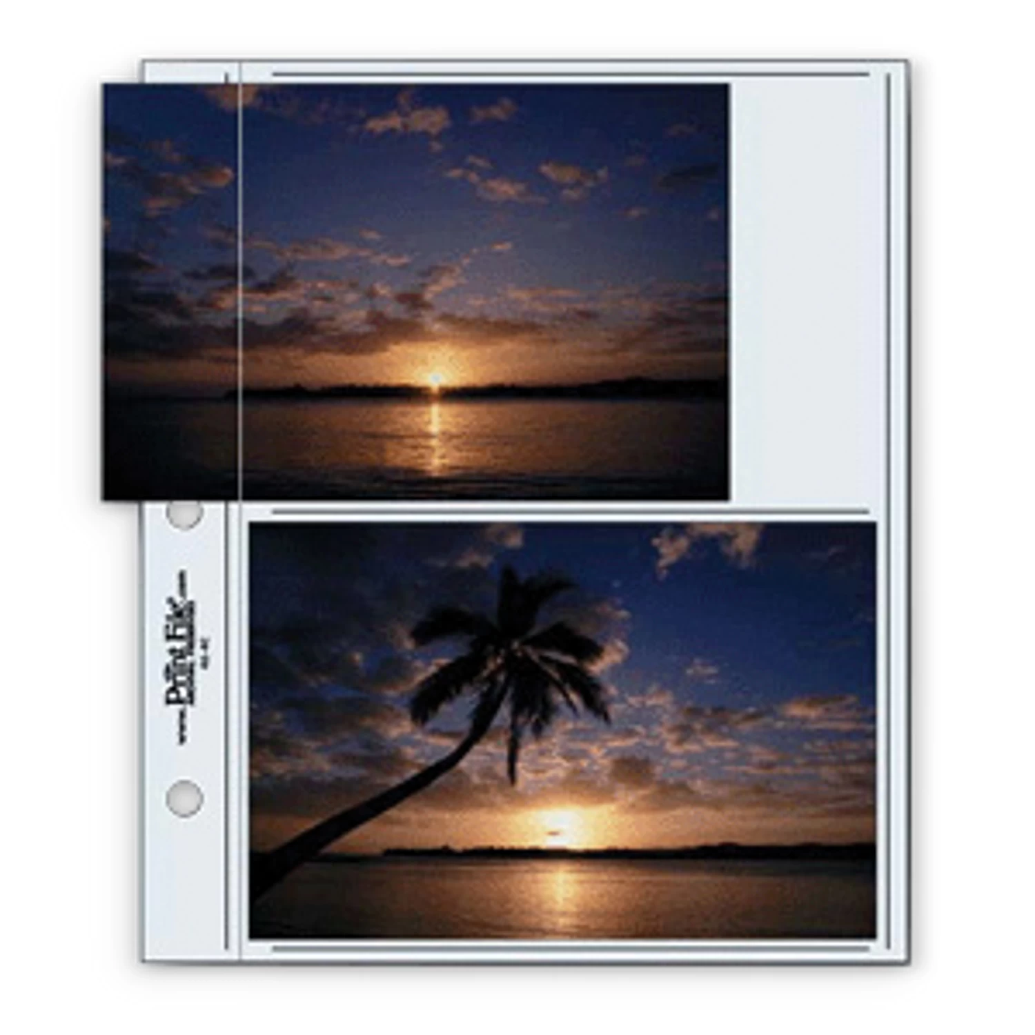 Print File® Clear Polypropylene Compact Album Pages (12-Pack) 1 Print File® Clear Polypropylene Compact Album Pages (12-Pack)