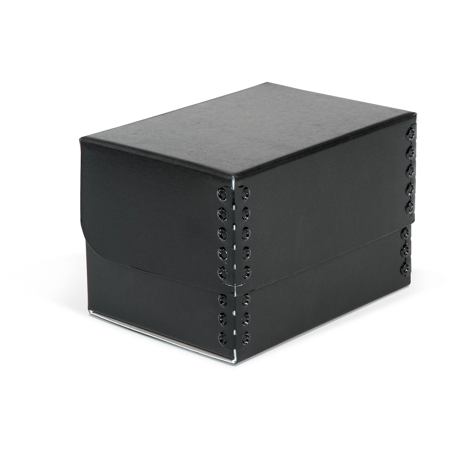 Gaylord Archival® Black Barrier Board Flip-Top Photo & Print Box 2 Gaylord Archival® Black Barrier Board Flip-Top Photo & Print Box - Image 2