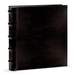 Pioneer® 200-Capacity Bonded Leather Photo Album 5 Pioneer® 200-Capacity Bonded Leather Photo Album -Storage protective equipment CLB246 BK