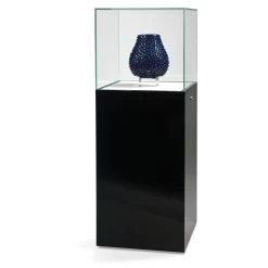 Gaylord Archival® Curator Podium Museum Case With Pedestal Base