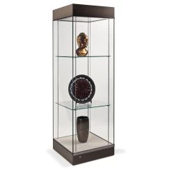 Gaylord Archival® Curator Atrium Museum Case With Glass Top