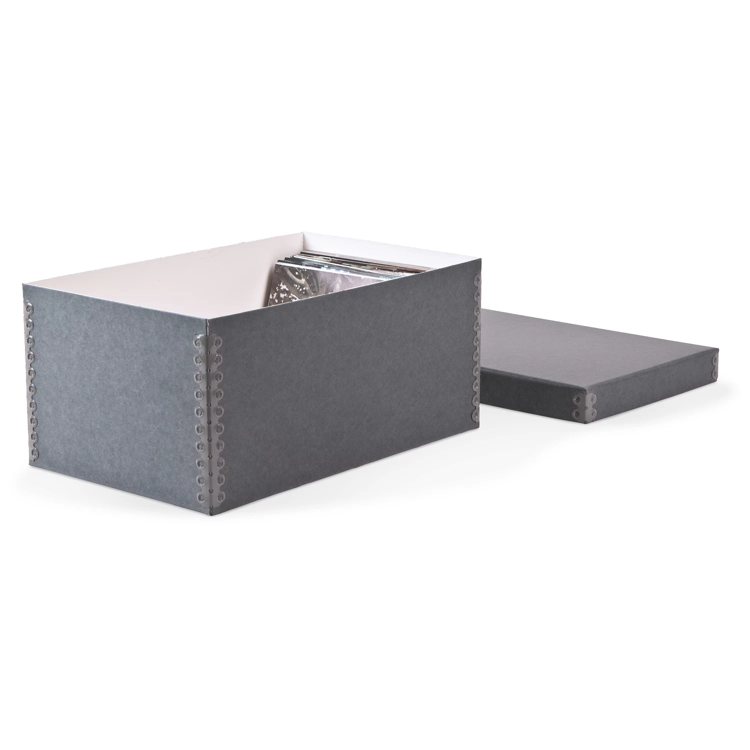 Gaylord Archival® Blue/Grey Barrier Board Photo & Print Box 1 Gaylord Archival® Blue/Grey Barrier Board Photo & Print Box