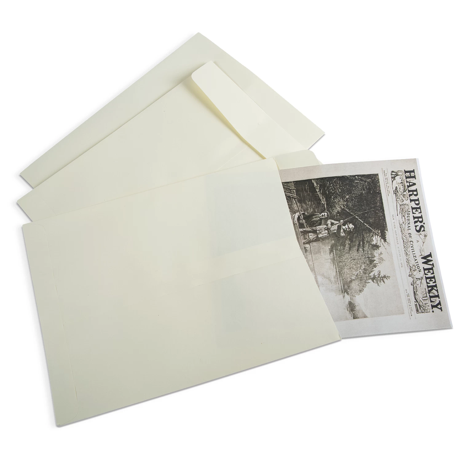 80 Lb. Text Short Side Opening Envelopes (100-Pack) 2 80 Lb. Text Short Side Opening Envelopes (100-Pack) - Image 2