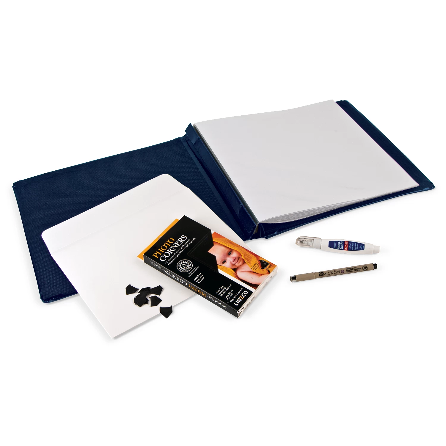 Gaylord Archival® Post-Bound Scrapbook Kit 1 Gaylord Archival® Post-Bound Scrapbook Kit