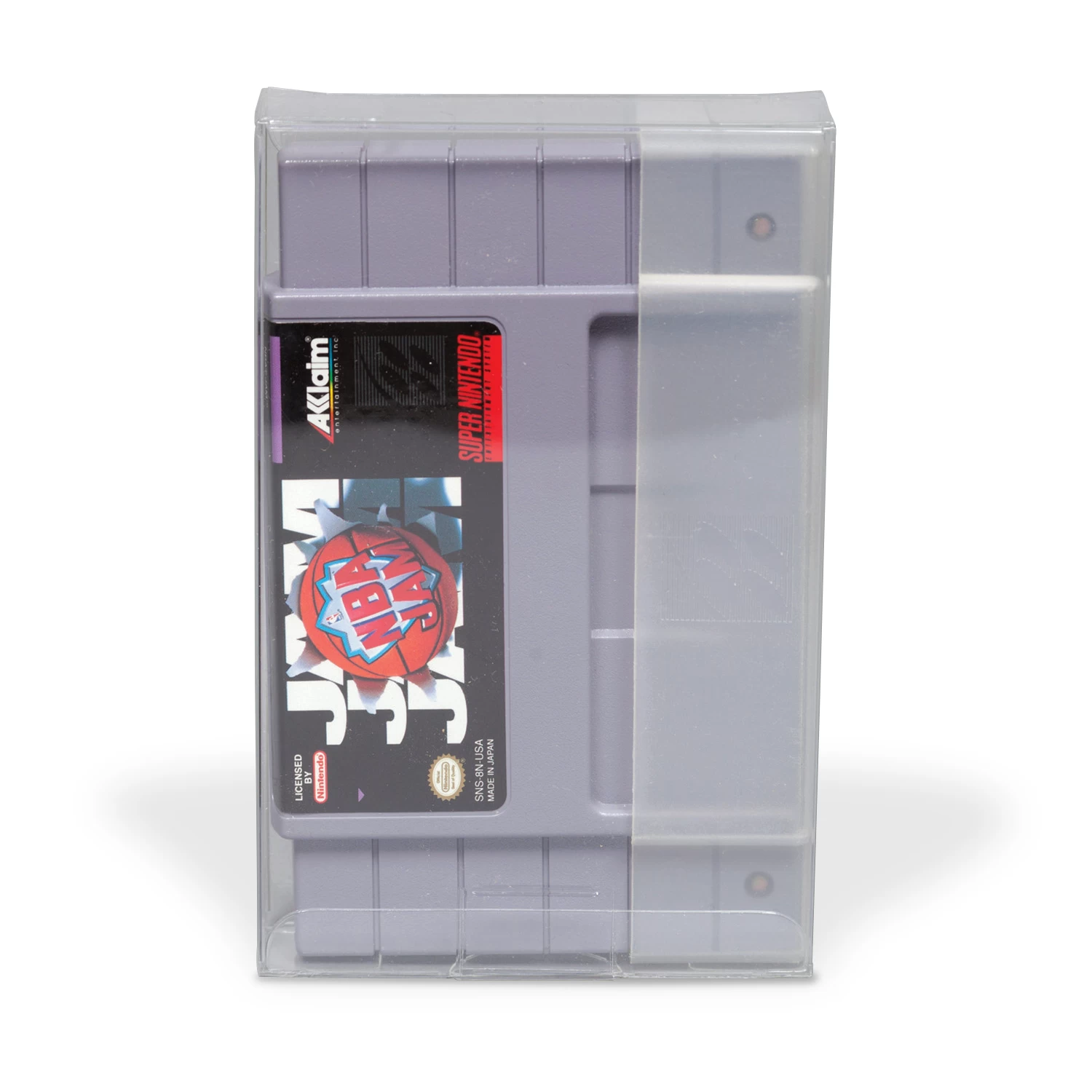 12 Mil Archival Polyester Video Game Cartridge Protector For SNES Cartridge 1 12 Mil Archival Polyester Video Game Cartridge Protector For SNES Cartridge