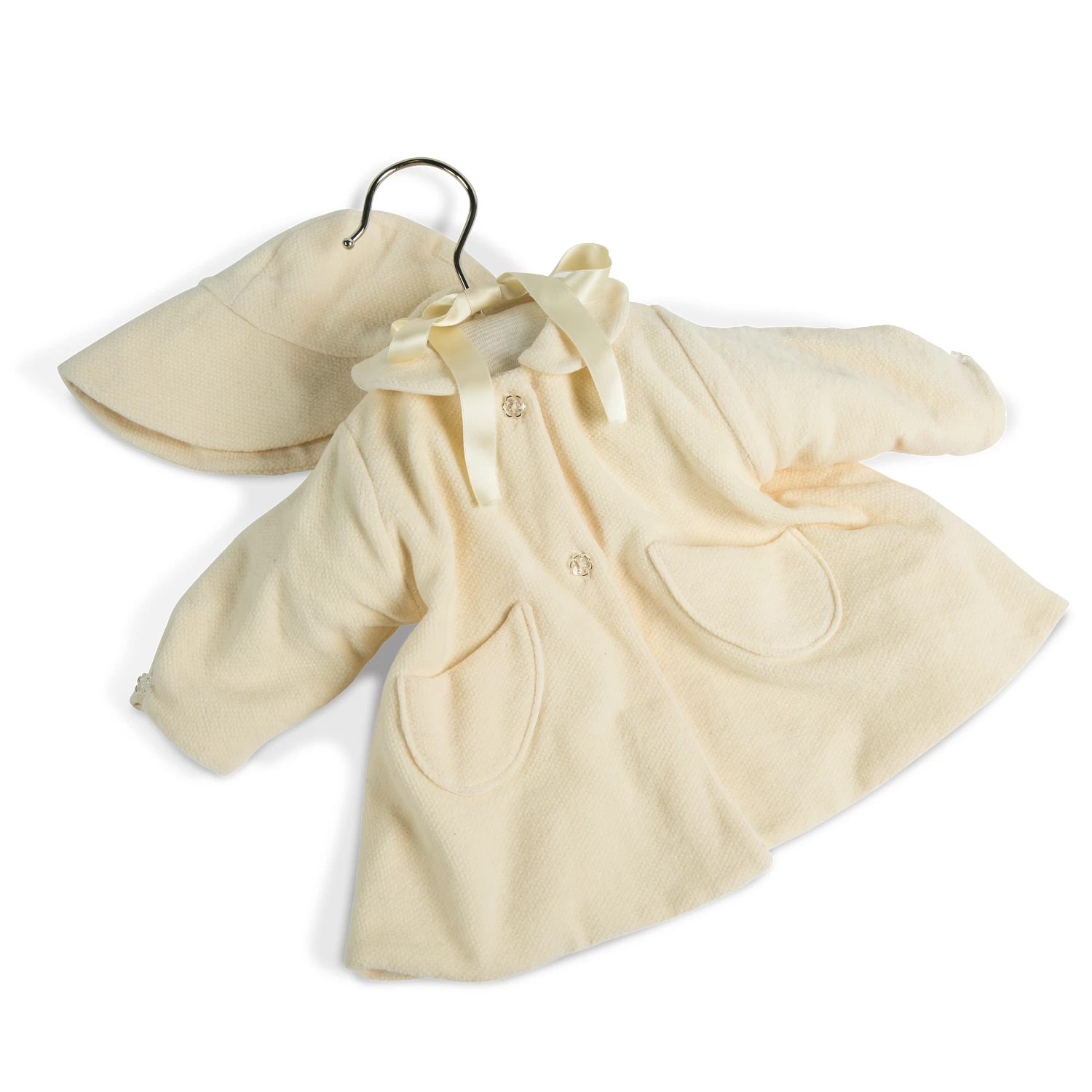 Hangerbee Polypropylene Core Padded Hanger With Chrome Hook 2 Hangerbee Polypropylene Core Padded Hanger With Chrome Hook - Image 2