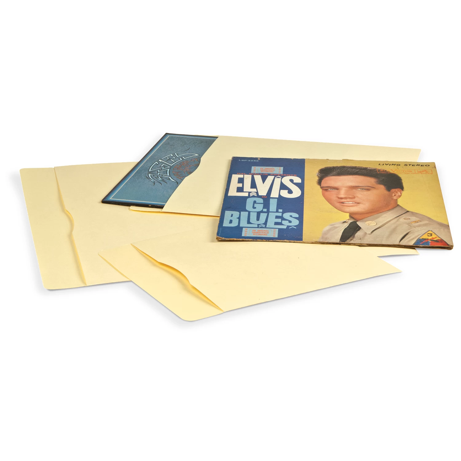 Gaylord Archival® 10 Pt. Folder Stock 13" LP Record Envelopes (25-Pack) 2 Gaylord Archival® 10 Pt. Folder Stock 13" LP Record Envelopes (25-Pack) - Image 2