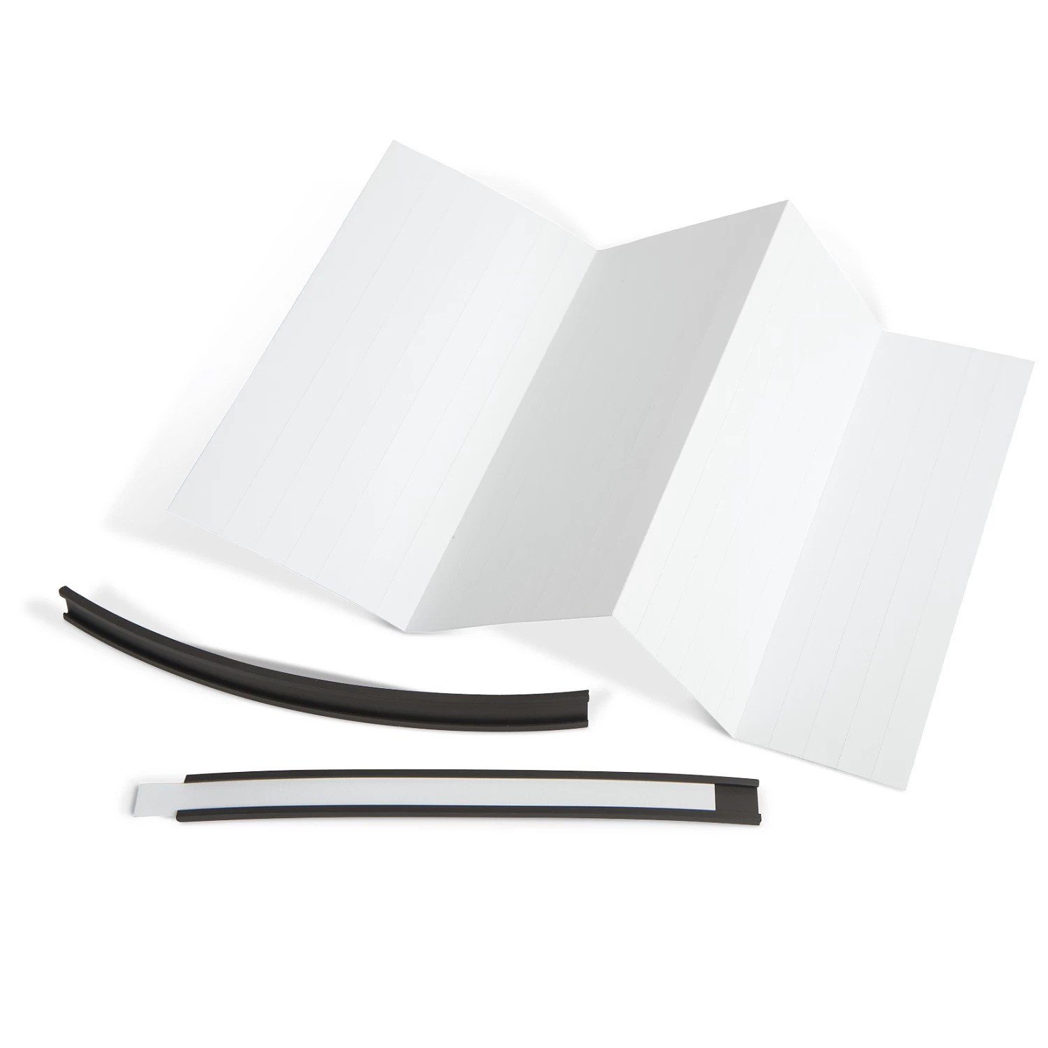 Blank Laser/Inkjet 1H X 8"L Inserts For Magnetic Label Holders (600-Pack) 2 Blank Laser/Inkjet 1H X 8"L Inserts For Magnetic Label Holders (600-Pack) - Image 2