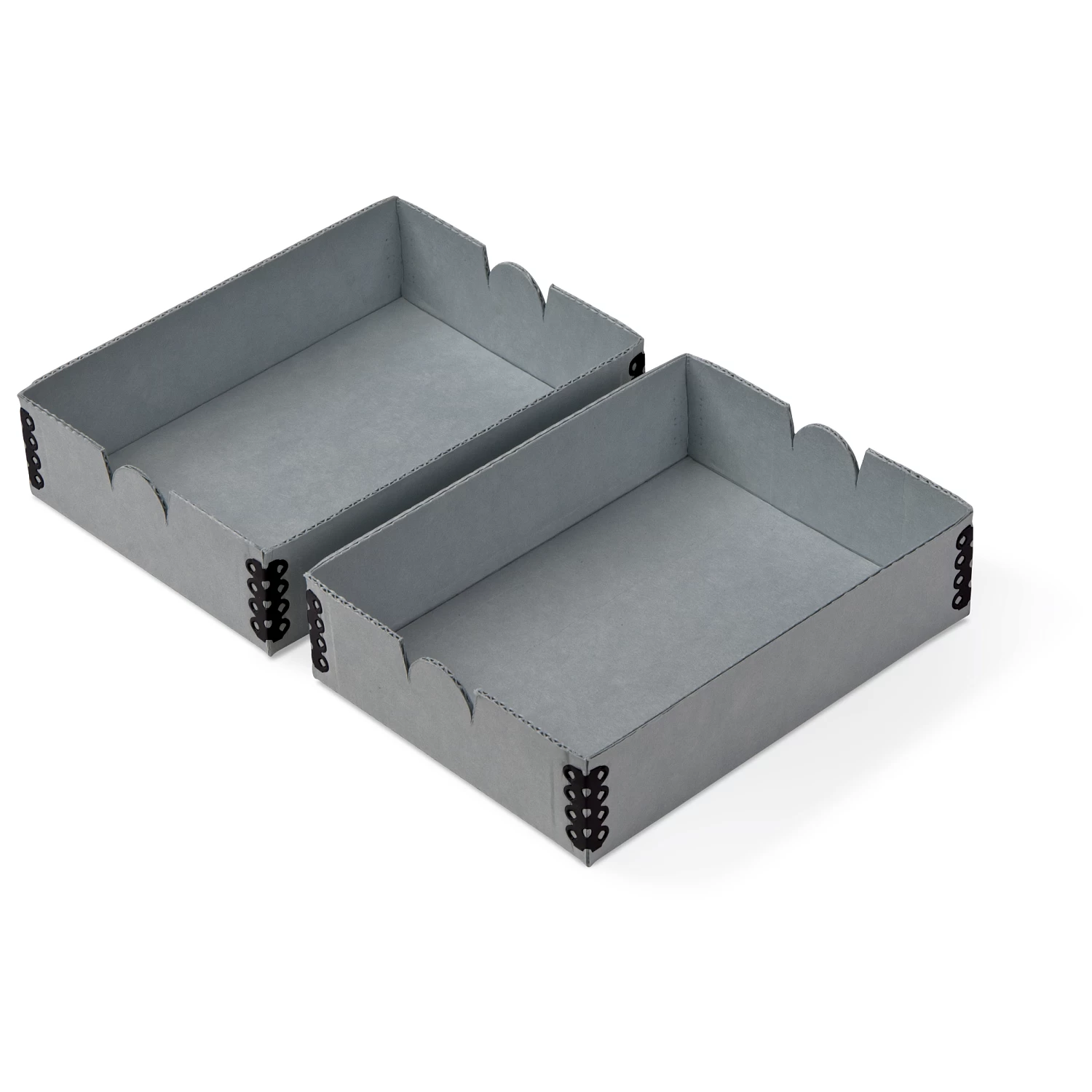 Gaylord Archival® Blue E-flute 4 3/8 X 6" Internal Trays For Modular Box System (2-Pack) 1 Gaylord Archival® Blue E-flute 4 3/8 X 6" Internal Trays For Modular Box System (2-Pack)