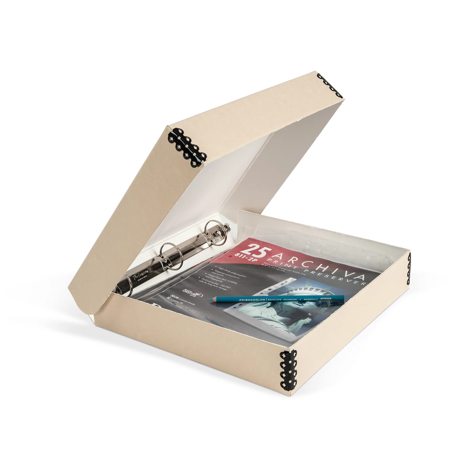 Gaylord Archival® Photo Preservation Box Album Kit 7 Gaylord Archival® Photo Preservation Box Album Kit - Image 7