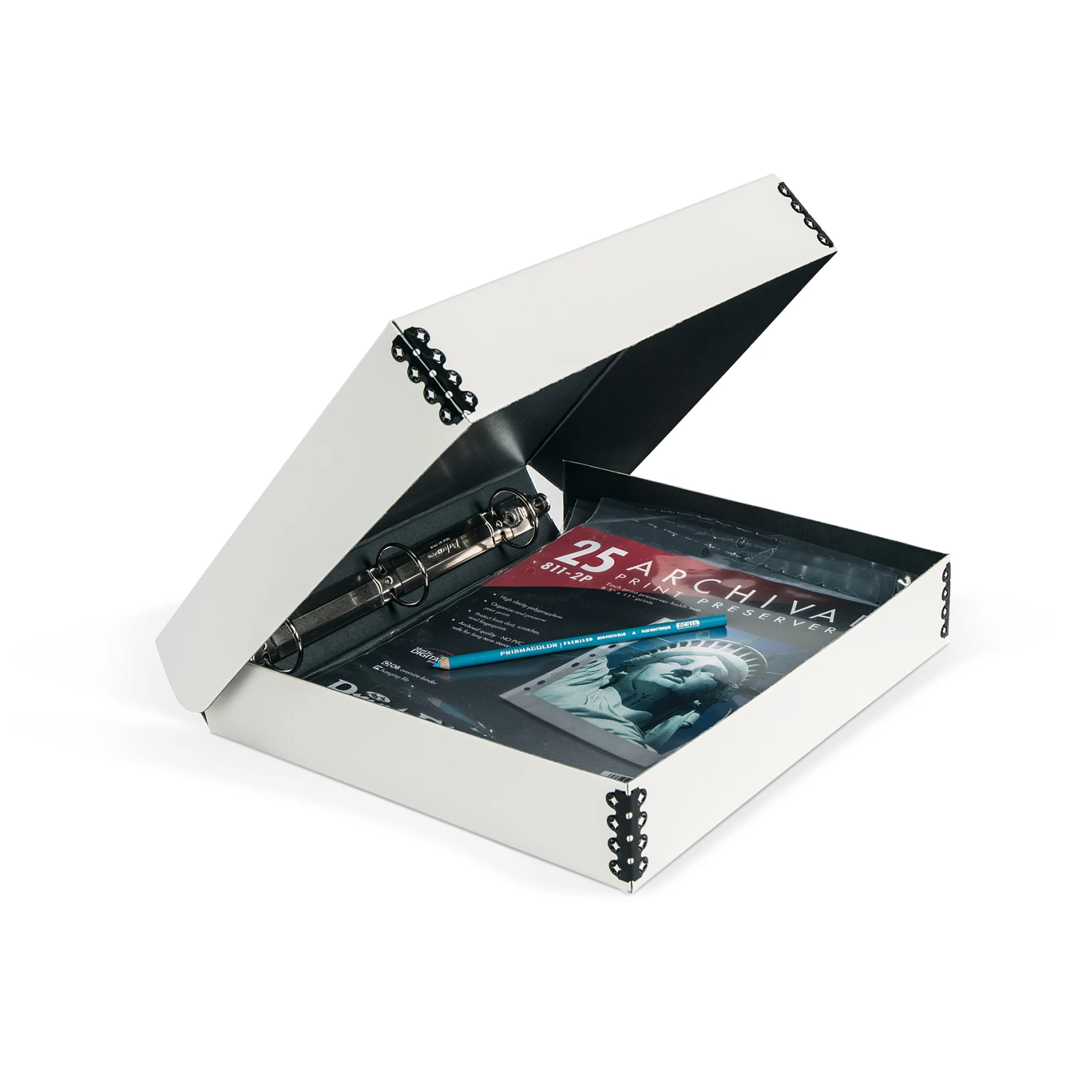 Gaylord Archival® Photo Preservation Box Album Kit 3 Gaylord Archival® Photo Preservation Box Album Kit - Image 3