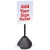 Outdoor Rolling Sidewalk Sign Holder