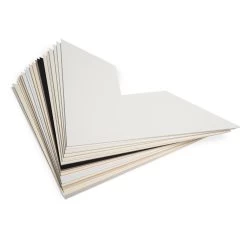 Rising Buffered Museum Board Sample Corner Kit