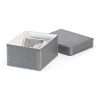 Gaylord Archival® Blue/Grey Barrier Board Carte De Visite Box
