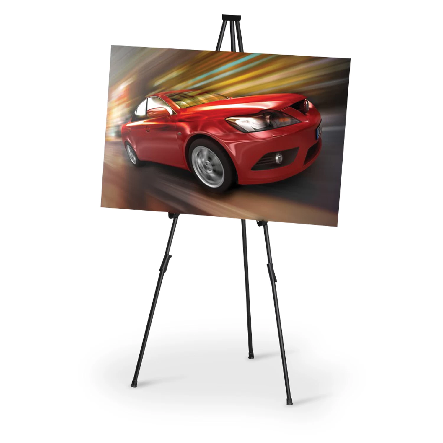 Steel Folding Signage Easel 1 Steel Folding Signage Easel