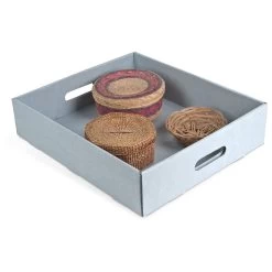 Gaylord Archival® Blue B-flute Transport Tray