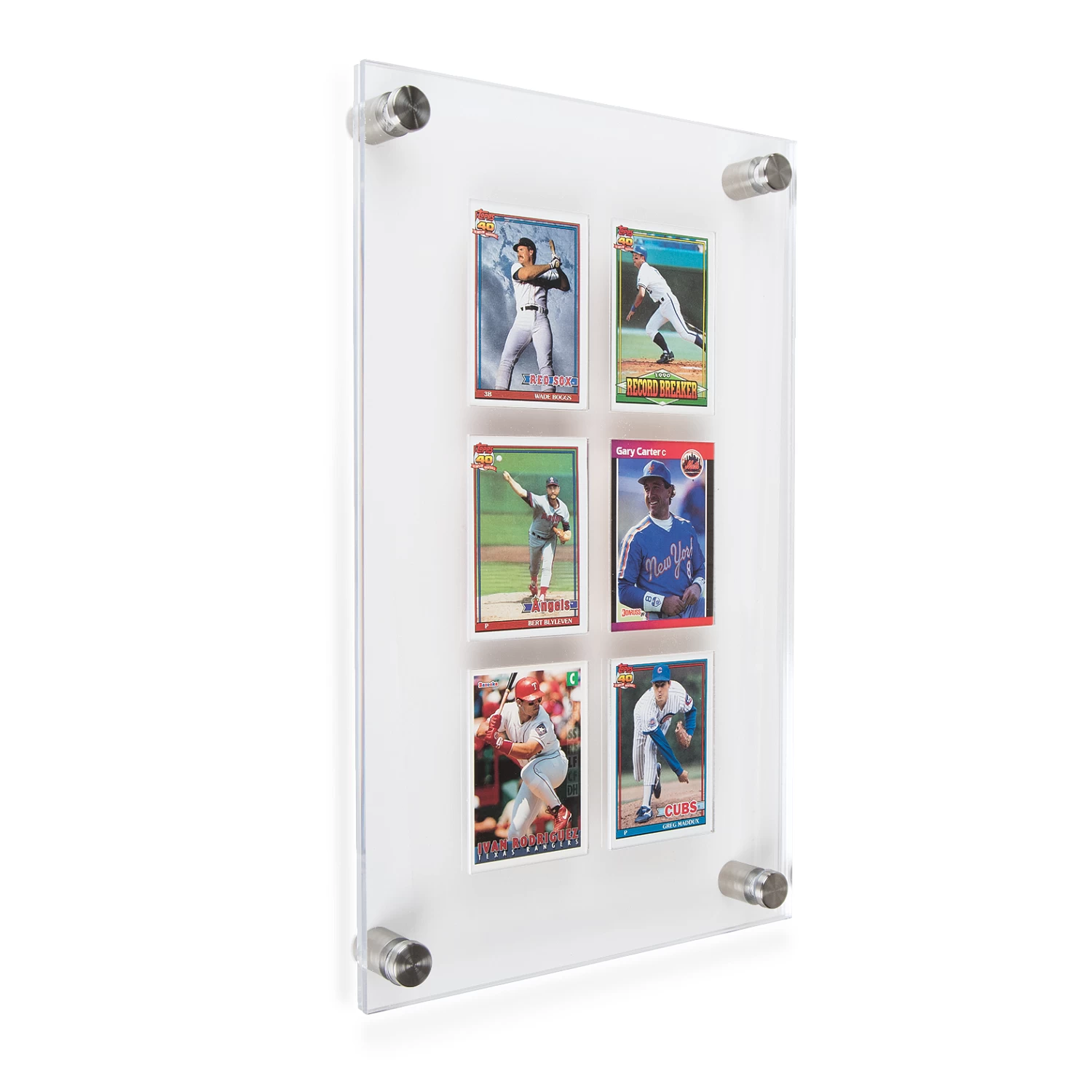 Gaylord Archival® League Trading Card Wall Display For 6 Cards 1 Gaylord Archival® League Trading Card Wall Display For 6 Cards