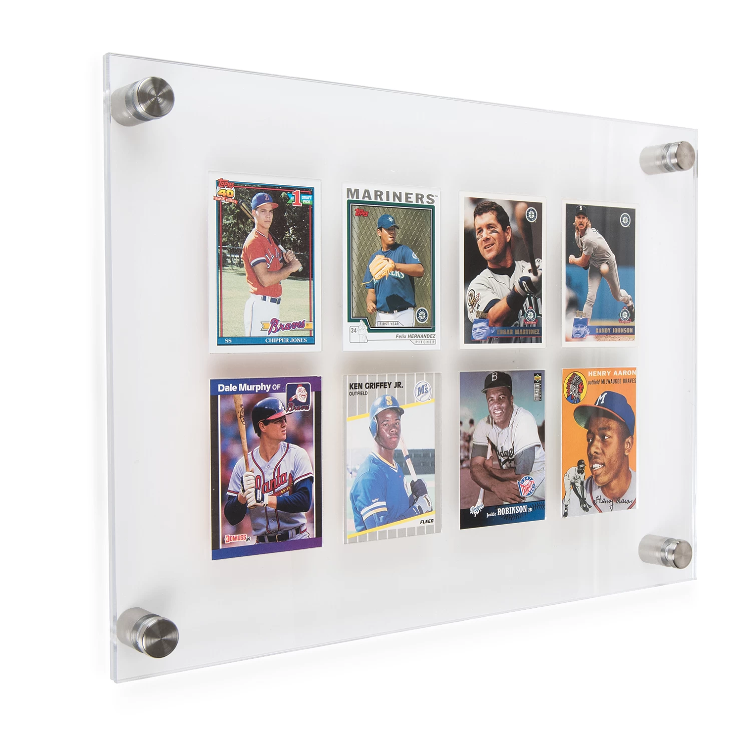 Gaylord Archival® League Trading Card Wall Display For 8 Cards 1 Gaylord Archival® League Trading Card Wall Display For 8 Cards